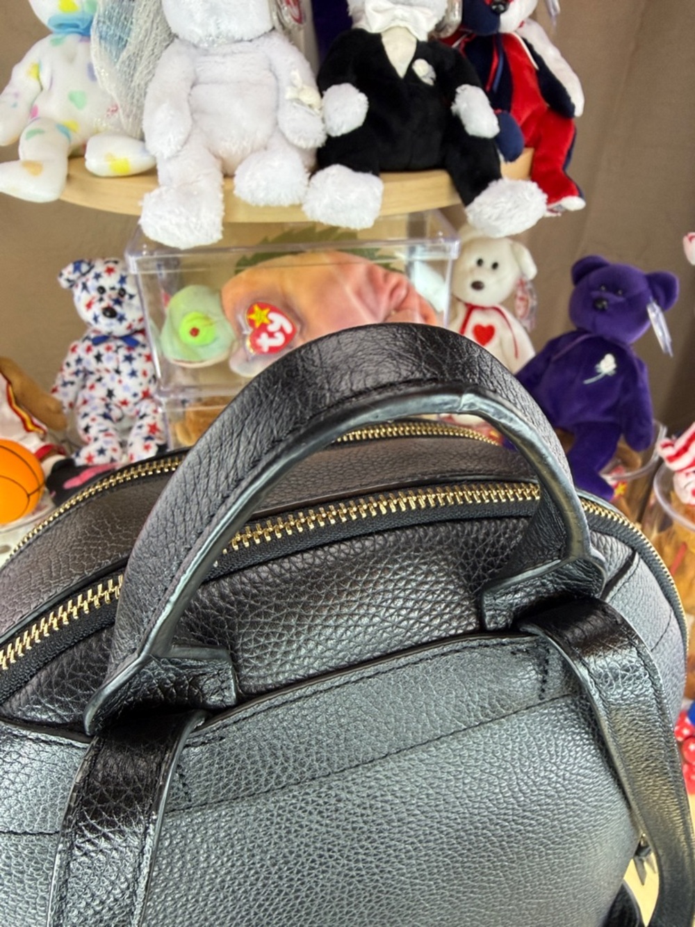 💥TORY BURCH - Thea Pebbled Leather Backpack - 75U995 - Picture 10 of 17